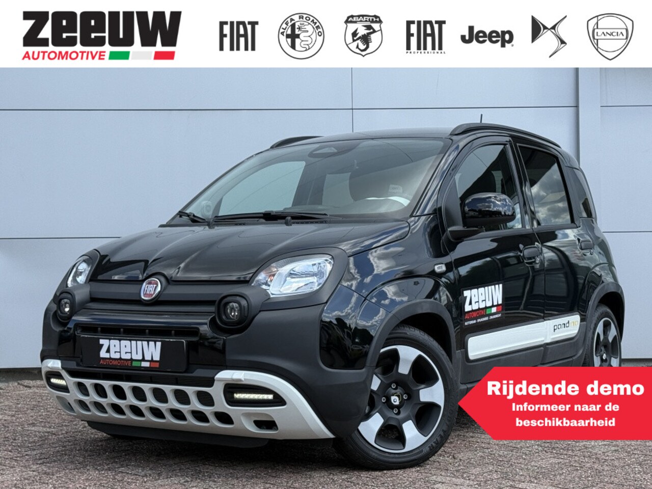 Fiat Panda - 1.0 Hybrid Pandina | Cruise Control | Carplay | Airco - AutoWereld.nl