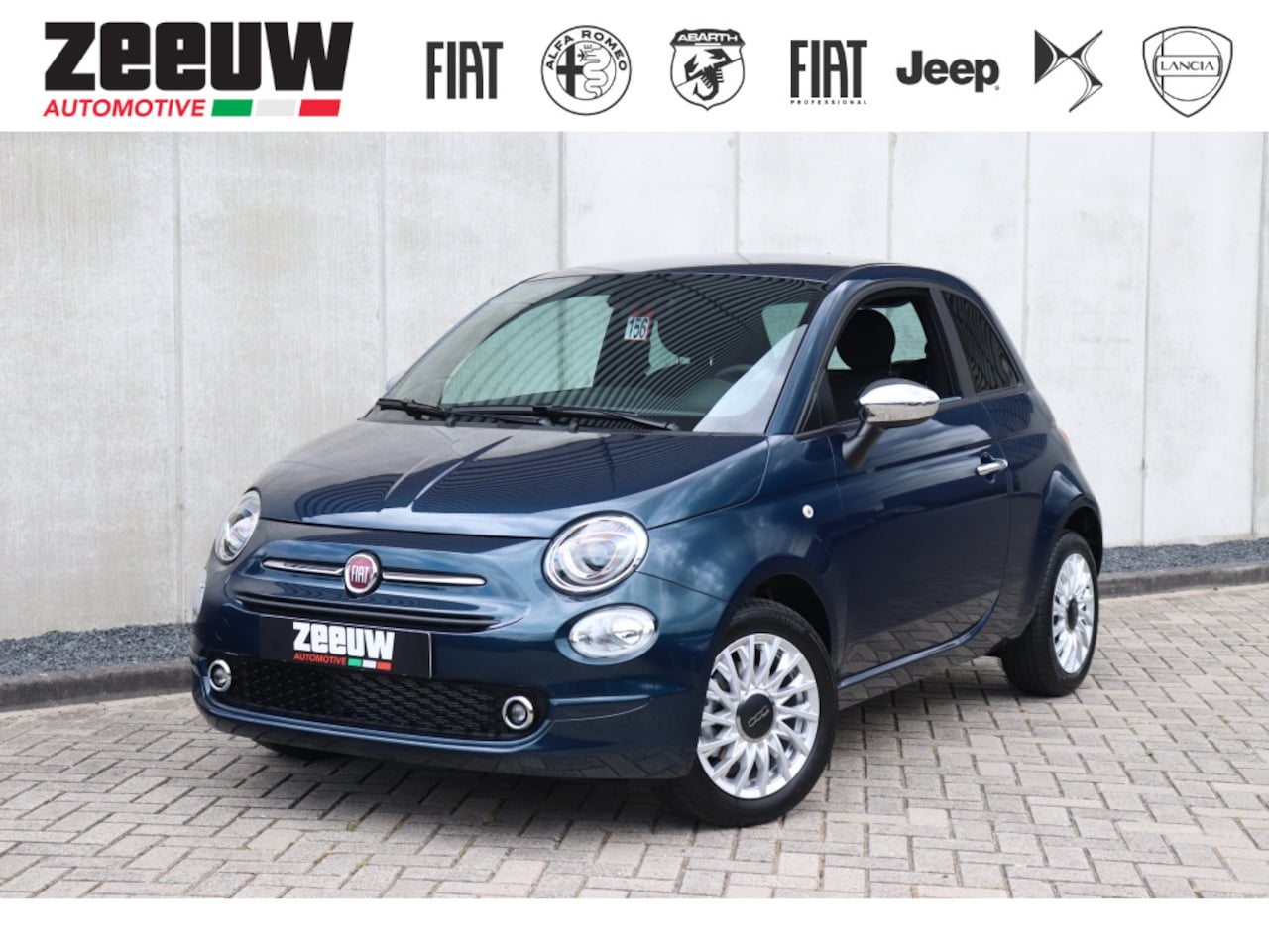Fiat 500 - 1.0 Hybrid 70 PK | Navi | Carplay | Clima | Cruise | Chrome | 15 - AutoWereld.nl