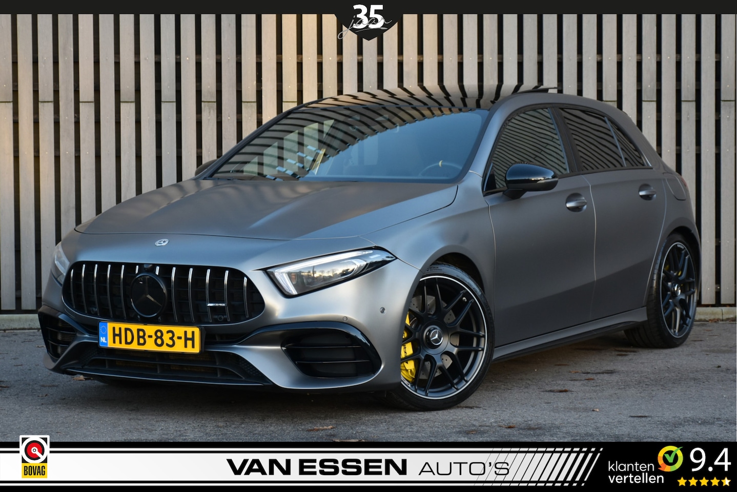 Mercedes-Benz A-klasse - AMG 45 S 4MATIC+ Premium Plus Pano Burmester Head-Up 360-Camera ACC Sfeerverlichting - AutoWereld.nl