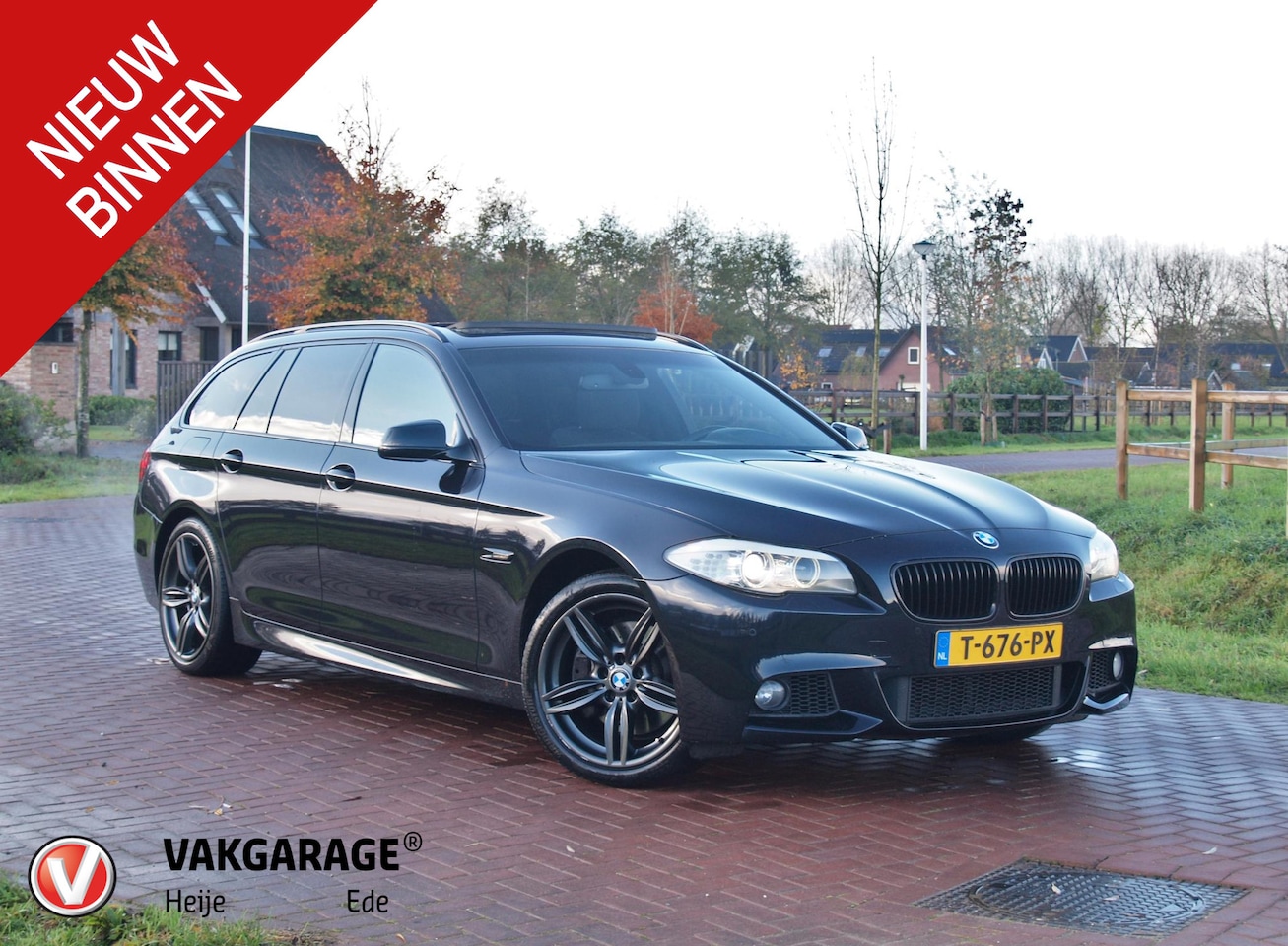 BMW 5-serie Touring - 528xi High Executive | Panoramadak | Cruise Control | Automaat | - AutoWereld.nl