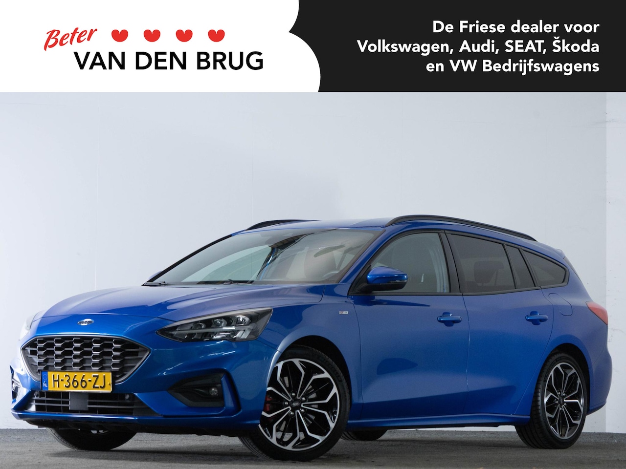 Ford Focus Wagon - 1.5 150 PK EcoBoost ST Line Business | LED | Bang & Olufsen | Trekhaak | Adaptieve Cruise - AutoWereld.nl