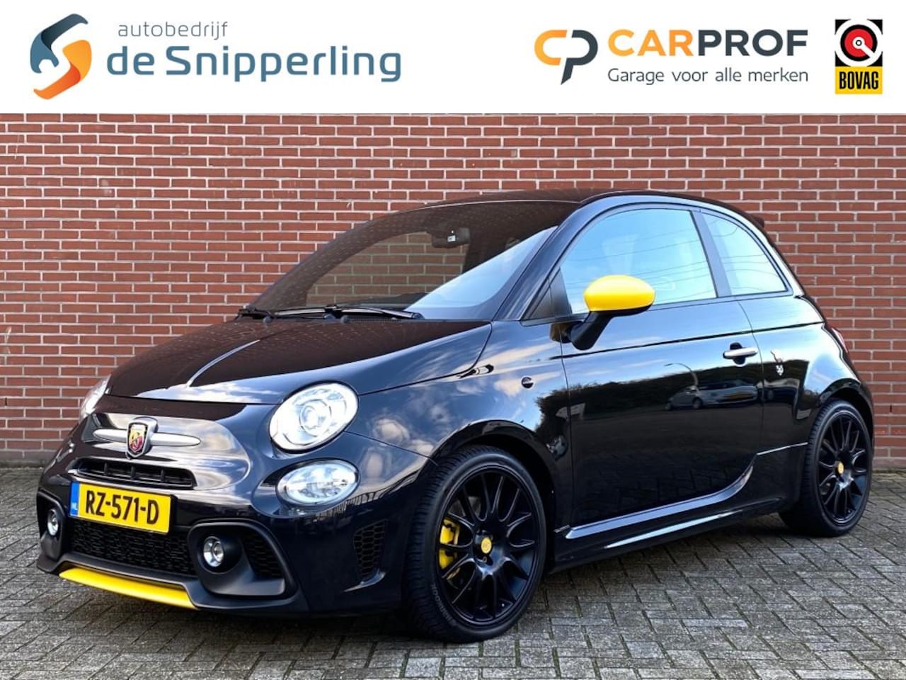 Abarth 595 - 1.4 T-J AB 595 PISTA NAV LEER CARPLAY JBL PDC XENON CLIMA DAB LMV - AutoWereld.nl