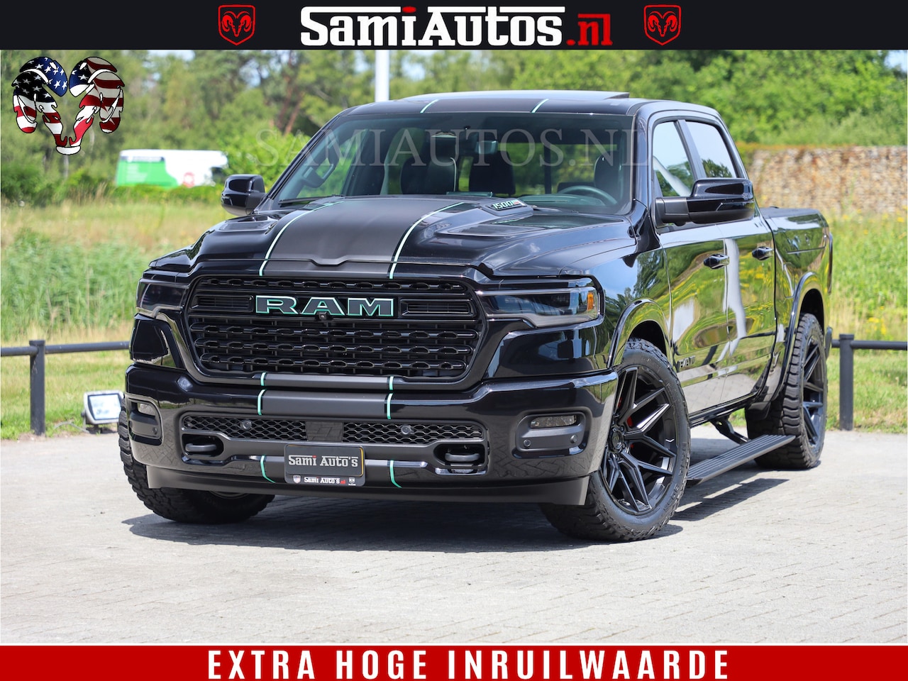 Dodge Ram 1500 - Limited H.O 540HP 706Nm | Massage + Full Option | De Meest Luxe en Volle Pick-Up in zijn K - AutoWereld.nl