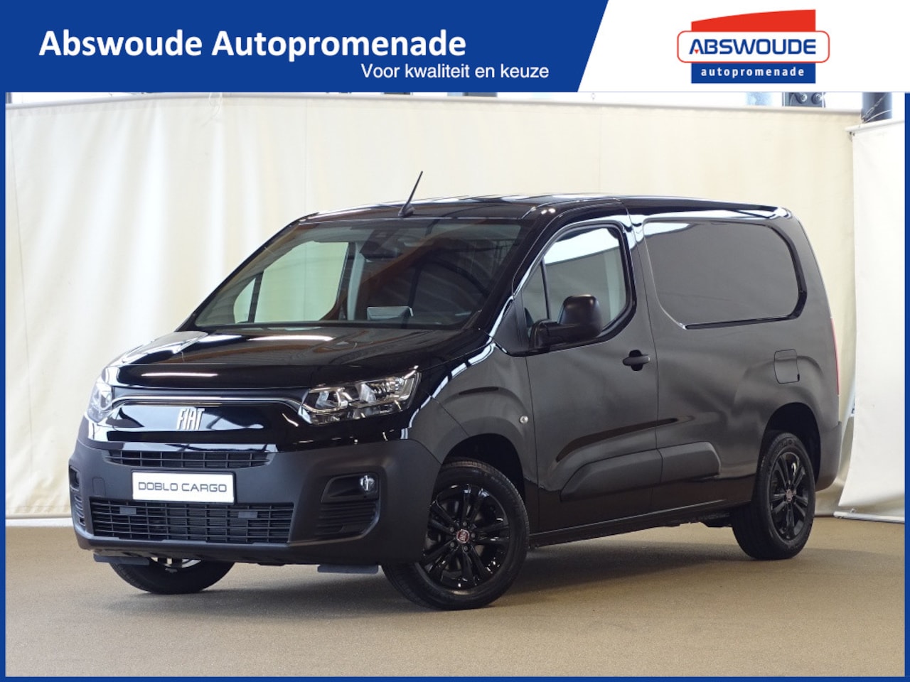 Fiat Doblò Cargo - 1.5D 130pk L2 Black-Edition Automaat - AutoWereld.nl