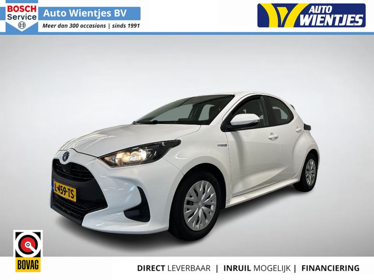 Toyota Yaris - 1.5 Hybrid | Active 5-Drs | Airco-Ecc | Camera | Carplay - AutoWereld.nl
