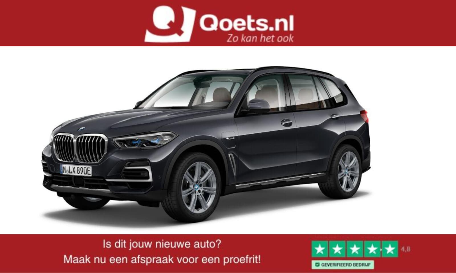BMW X5 - xDrive45e High Executive xLine - Trekhaal - Panoramadak - Active Cruise Control - Parking - AutoWereld.nl