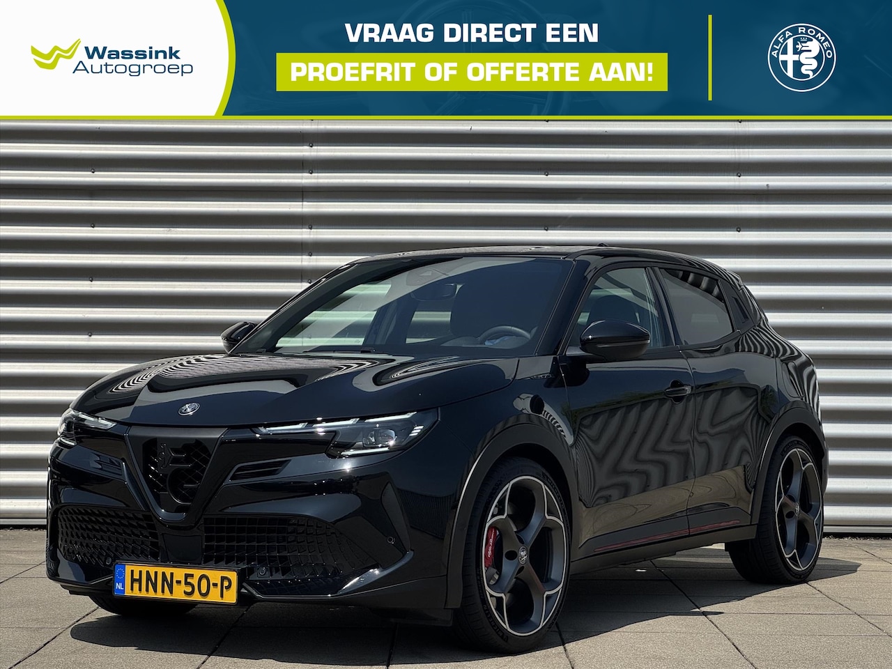 Alfa Romeo Junior - 54 kWh 280pk Elettrica Veloce Navigatie | Full LED | 20 INCH | Camera | Stoelverwarming - AutoWereld.nl