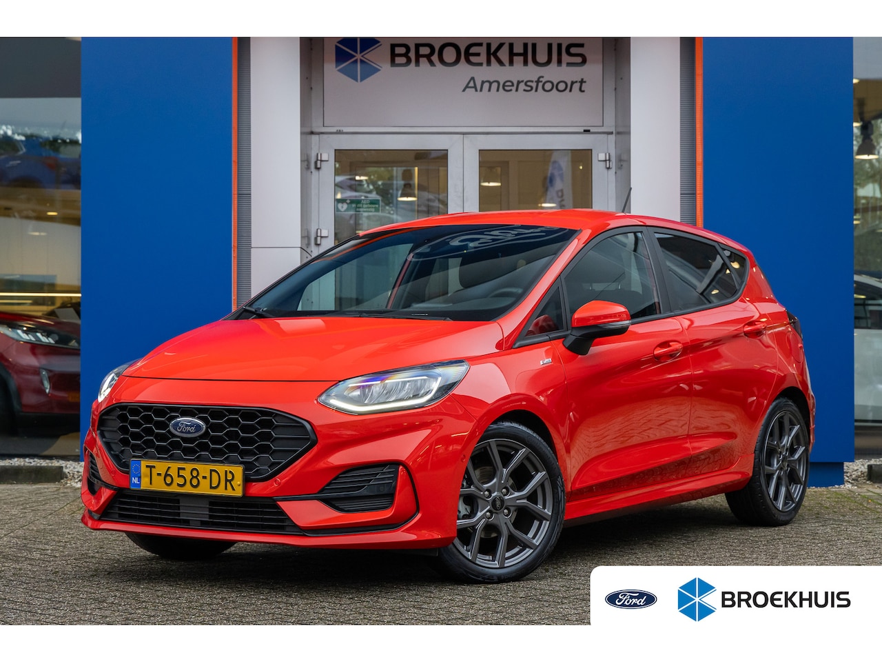 Ford Fiesta - 1.0 EcoBoost Hybrid ST-Line X | Cruise adaptief | Camera | Stoel/stuur/voorruit verwarming - AutoWereld.nl