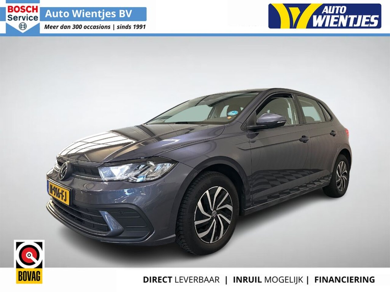 Volkswagen Polo - 1.0 TSI | Life Business 5-Drs | Airco | Virtual | Carplay - AutoWereld.nl