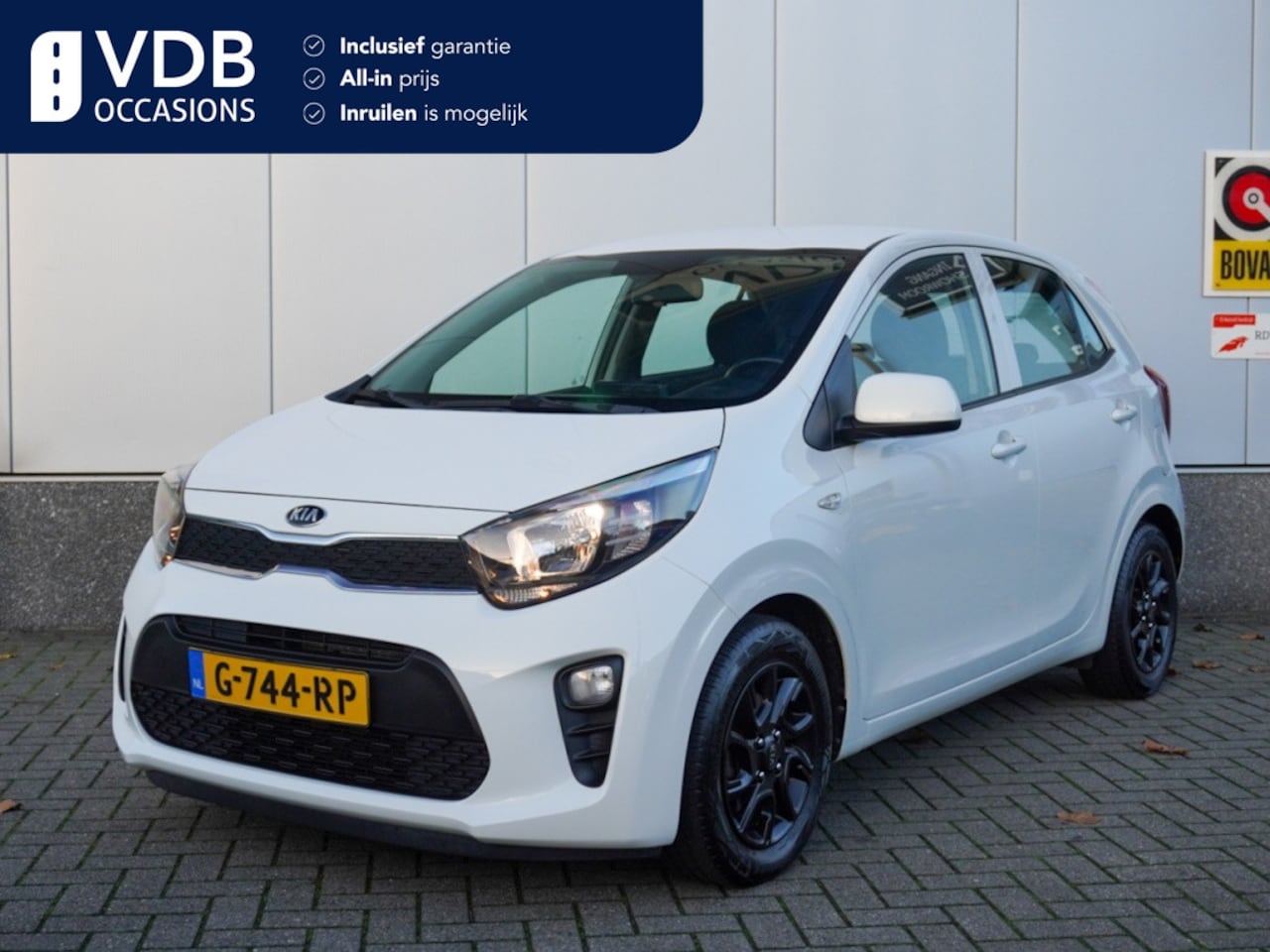 Kia Picanto - 1.0 MPi DynamicLine CarPlay | Navigatie | LM-velgen | NAP | Airc - AutoWereld.nl