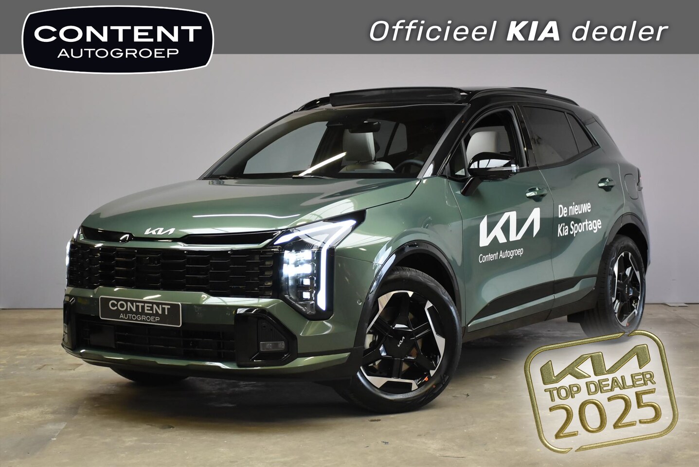 Kia Sportage - 1.6 T-GDi 239pk Hybrid AT6 GT-PlusLine - AutoWereld.nl