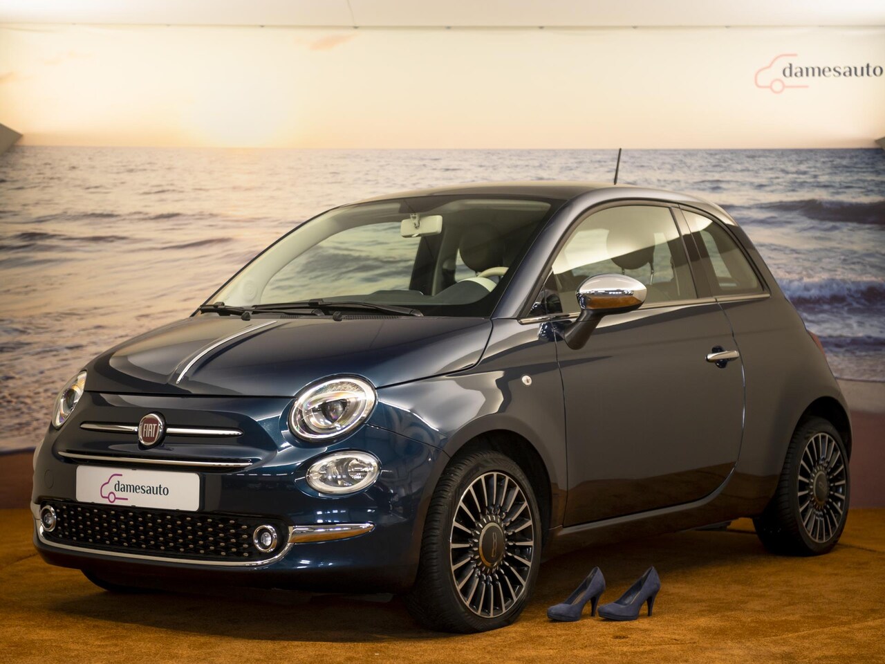 Fiat 500 - 1.2 Lounge 1.2 Lounge, Leder, incl garantie, unieke uitvoering - AutoWereld.nl