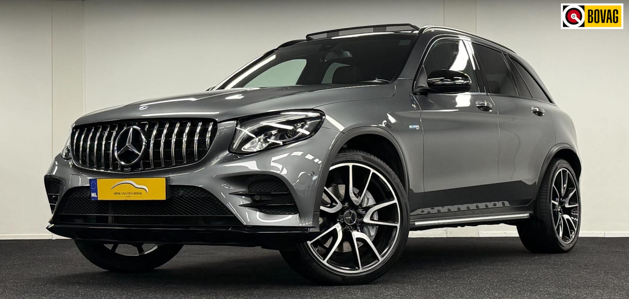 Mercedes-Benz AMG GLC - 43 4MATIC*Pano*Burmester*21''*Memory*VolLeder*Trekhaak - AutoWereld.nl