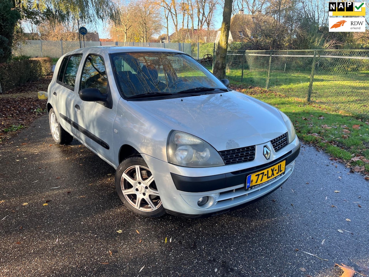Renault Clio - 1.2-16V Dynamique 5DRS AIRCO APK 11-2026! - AutoWereld.nl