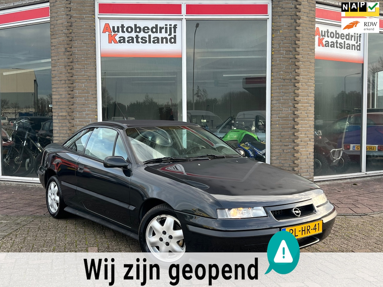 Opel Calibra - 2.0i Basis - Weinig kilometers - - AutoWereld.nl