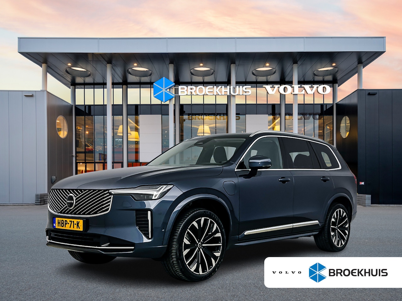 Volvo XC90 - T8 Recharge Ultra Bright | 21" | Luchtvering | Trekhaak | Getint glas | Head-up | Panorama - AutoWereld.nl