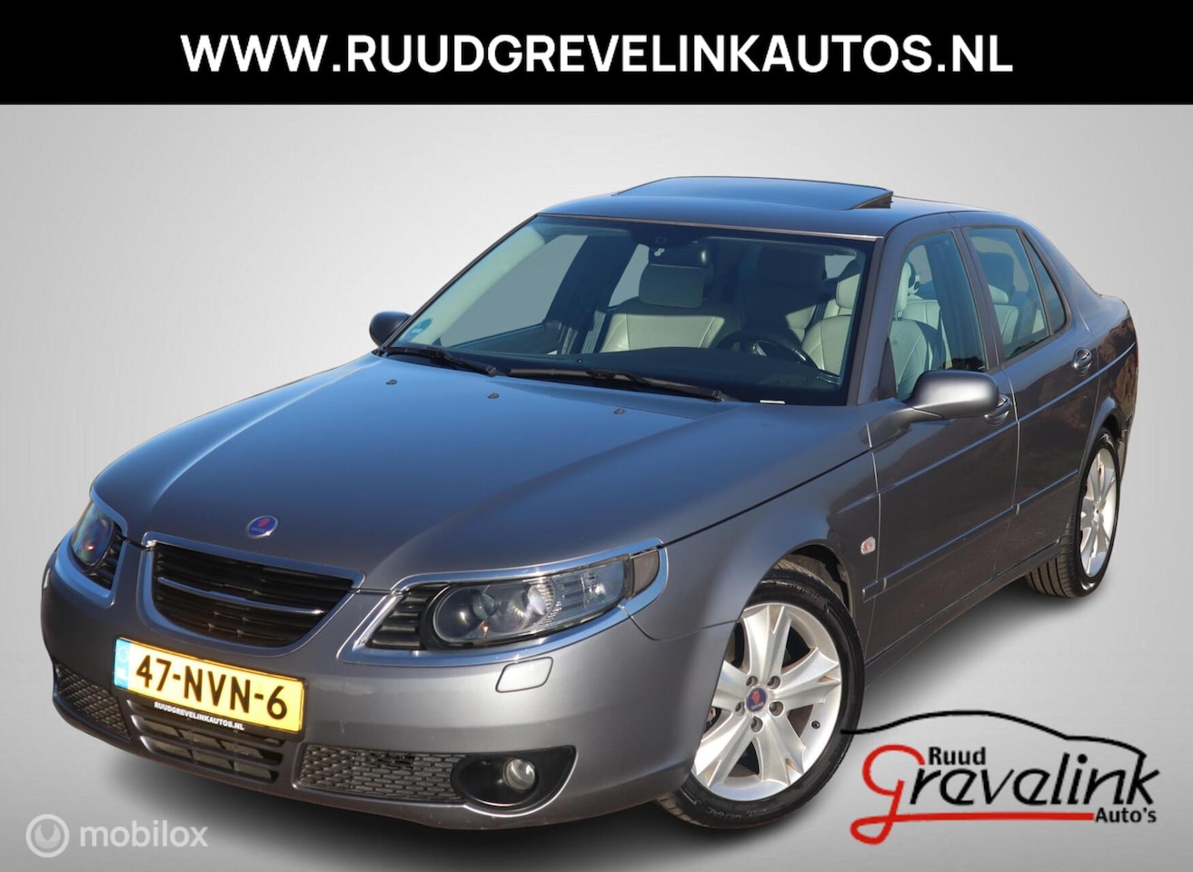 Saab 9-5 - 2.3 Turbo 260 PK AUTOMAAT Aero Navi Leer Stoelverwarming & Ventilatie Camera Trekhaak Youn - AutoWereld.nl