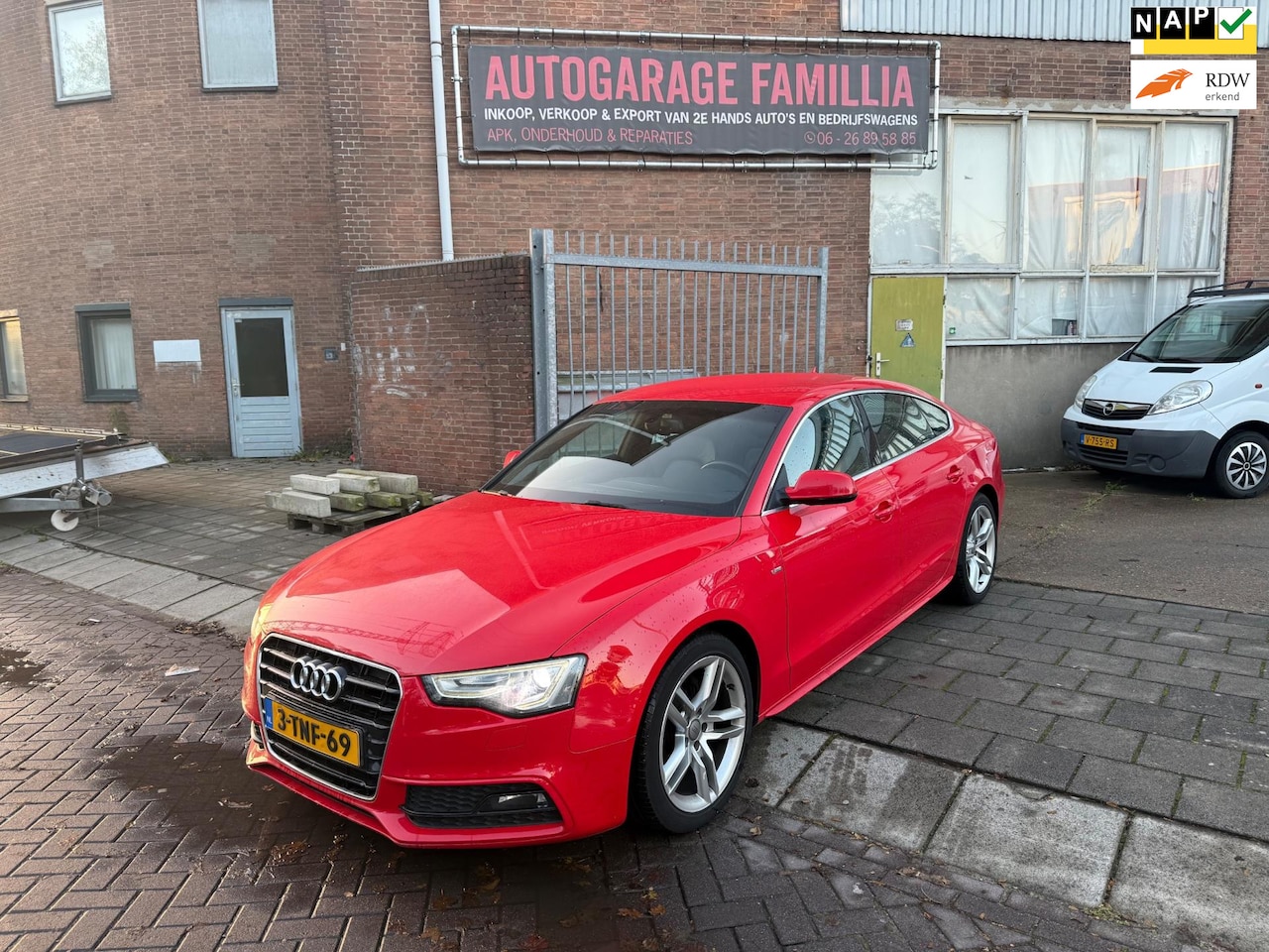 Audi A5 Sportback - 1.8 TFSI Sport Edition S-Line Xenon/Leer/Navi… - AutoWereld.nl