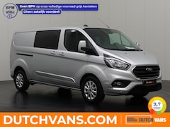 Ford Transit Custom - 2.0TDI 130PK Automaat Lang Dubbele Cabine Limited | 2xSchuifdeur | Navigatie | Multimedia