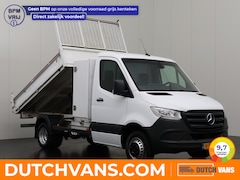 Mercedes-Benz Sprinter - 514CDI Kipper | Materiaalkast | 3500Kg Trekhaak | Multimedia | Airco | Cruise | 3-Persoons