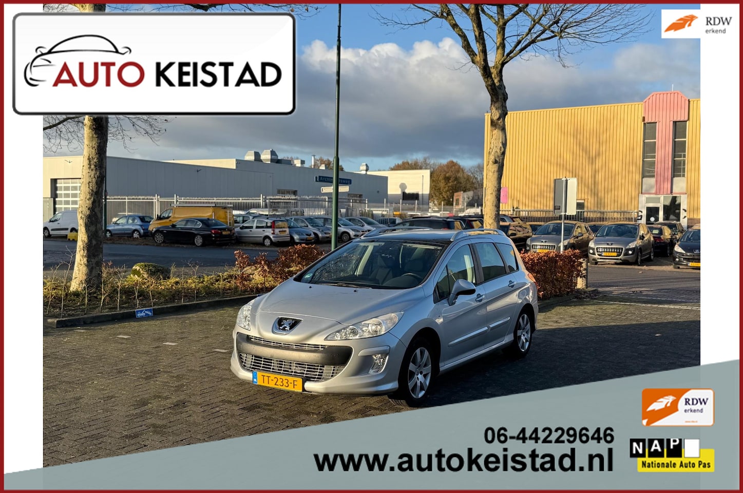 Peugeot 308 SW - 1.6 VTi X-LINE PANORAMA/CLIMA/CRUISE! APK 07-2026! - AutoWereld.nl