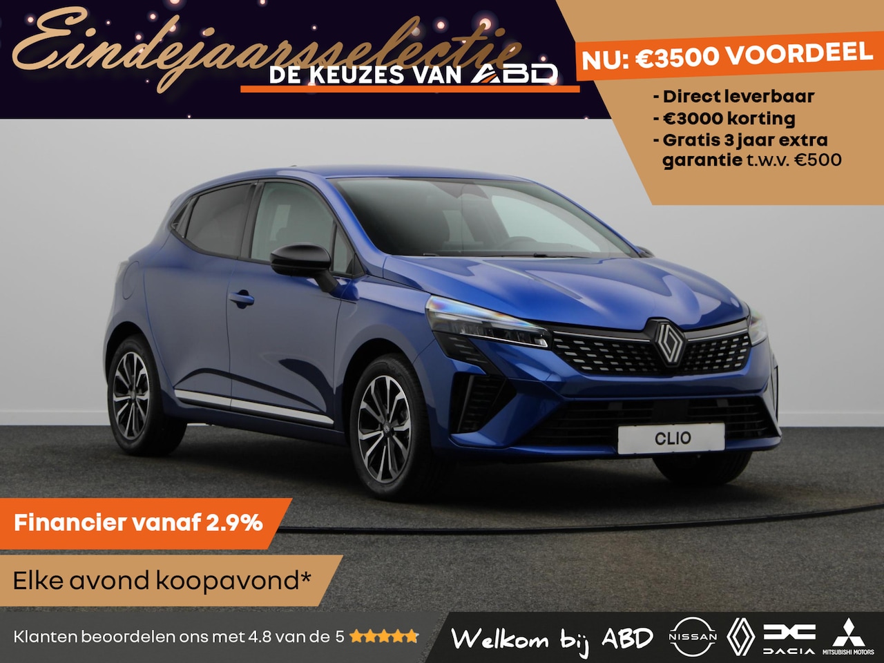 Renault Clio - Techno Hybrid 145 | Achteruitrijcamera | Cruise control met snelheidsbegrenzer | Elektroni - AutoWereld.nl