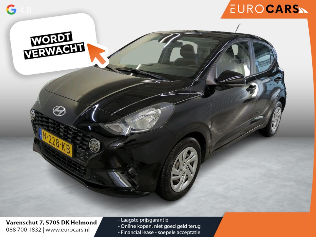 Hyundai i10 - 1.0 Comfort Smart Airco Navi Carplay Cruise Control Camera Achter Verkeerbord herkenning D - AutoWereld.nl