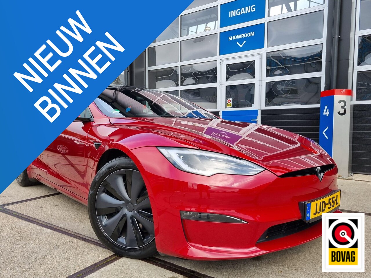 Tesla Model S - Long Range Ultra Red / Auto Pilot 4.0 / 670PK - AutoWereld.nl