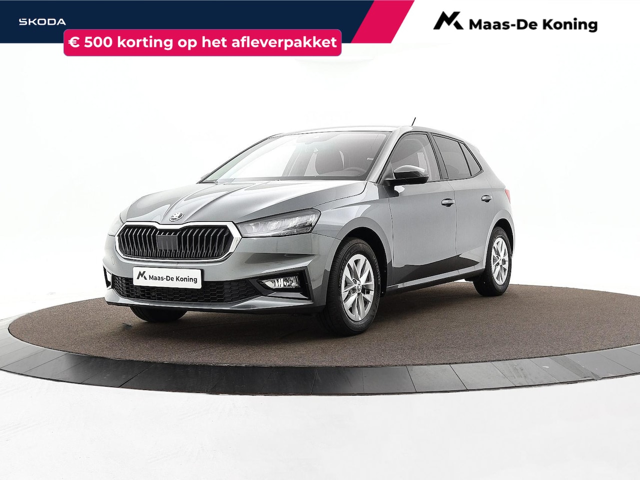 Skoda Fabia - 1.0 TSI 95pk Selection · Airco · Apple/Android Car Play · P-Sensoren · Cruise Control · Ge - AutoWereld.nl