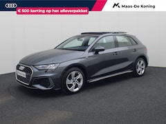 Audi A3 Sportback - 40 TFSIe 150kW/204PK S Line · Panoramadak · Leder · Camera · Stoelverwarming