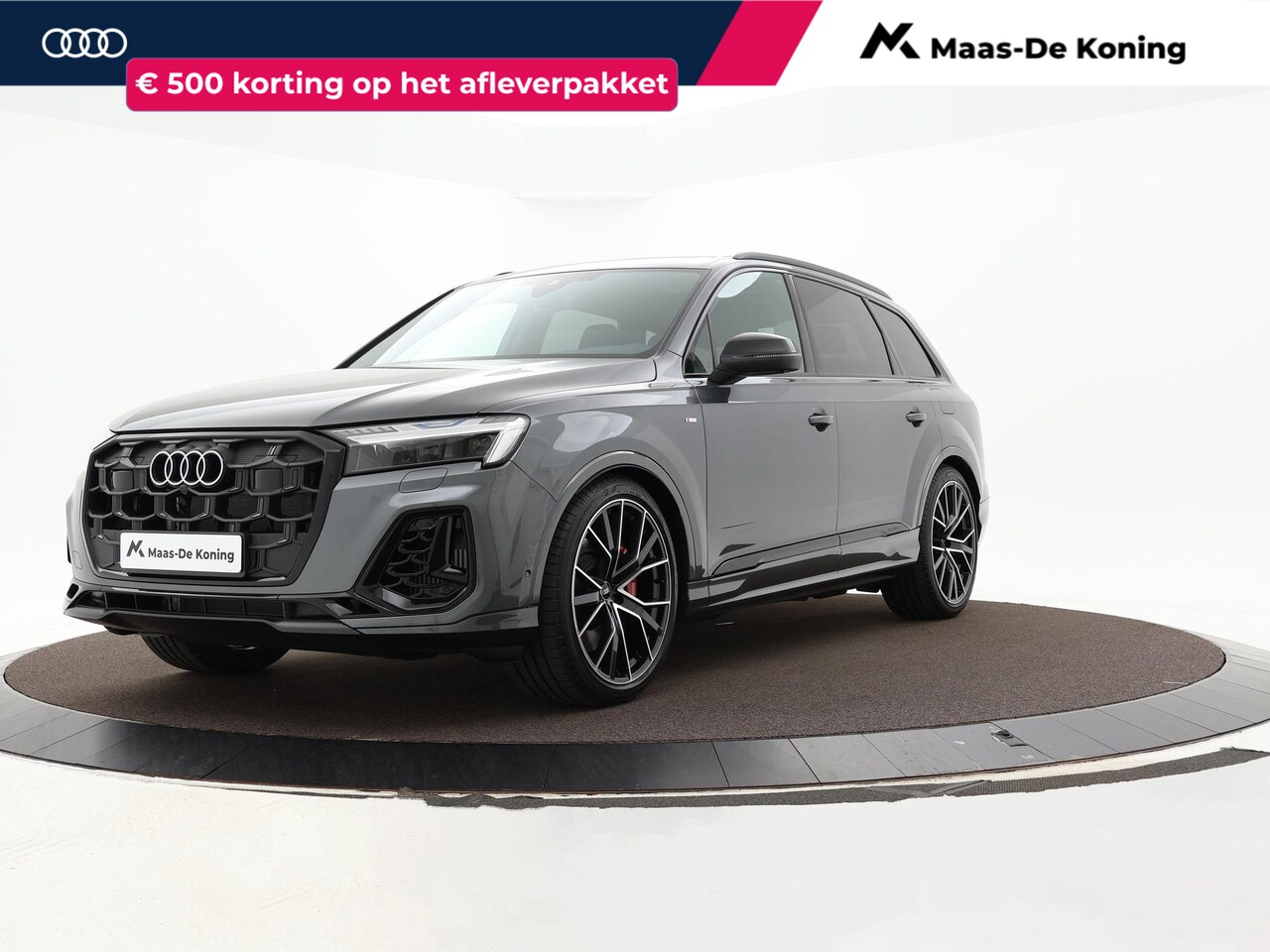 Audi Q7 - 60 TFSIe 490pk Quattro Pro Line S Competition · Luchtvering · Massage · Panorama dak · Ele - AutoWereld.nl