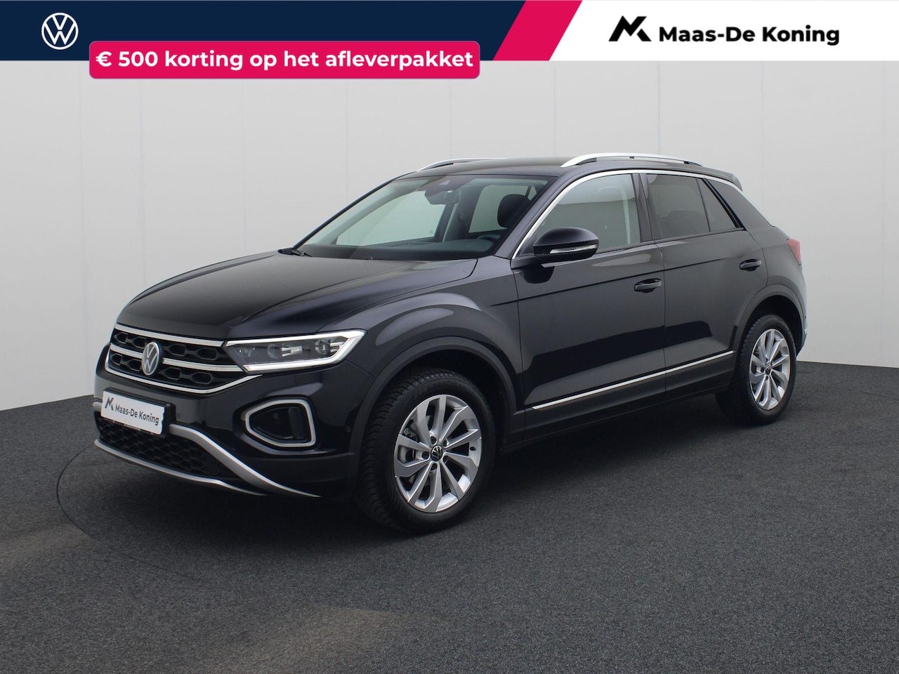 Volkswagen T-Roc - 1.5TSI/150PK Style DSG · Navigatie · Apple/Android ·  Trekhaak · Stoelverwarming · Garanti - AutoWereld.nl