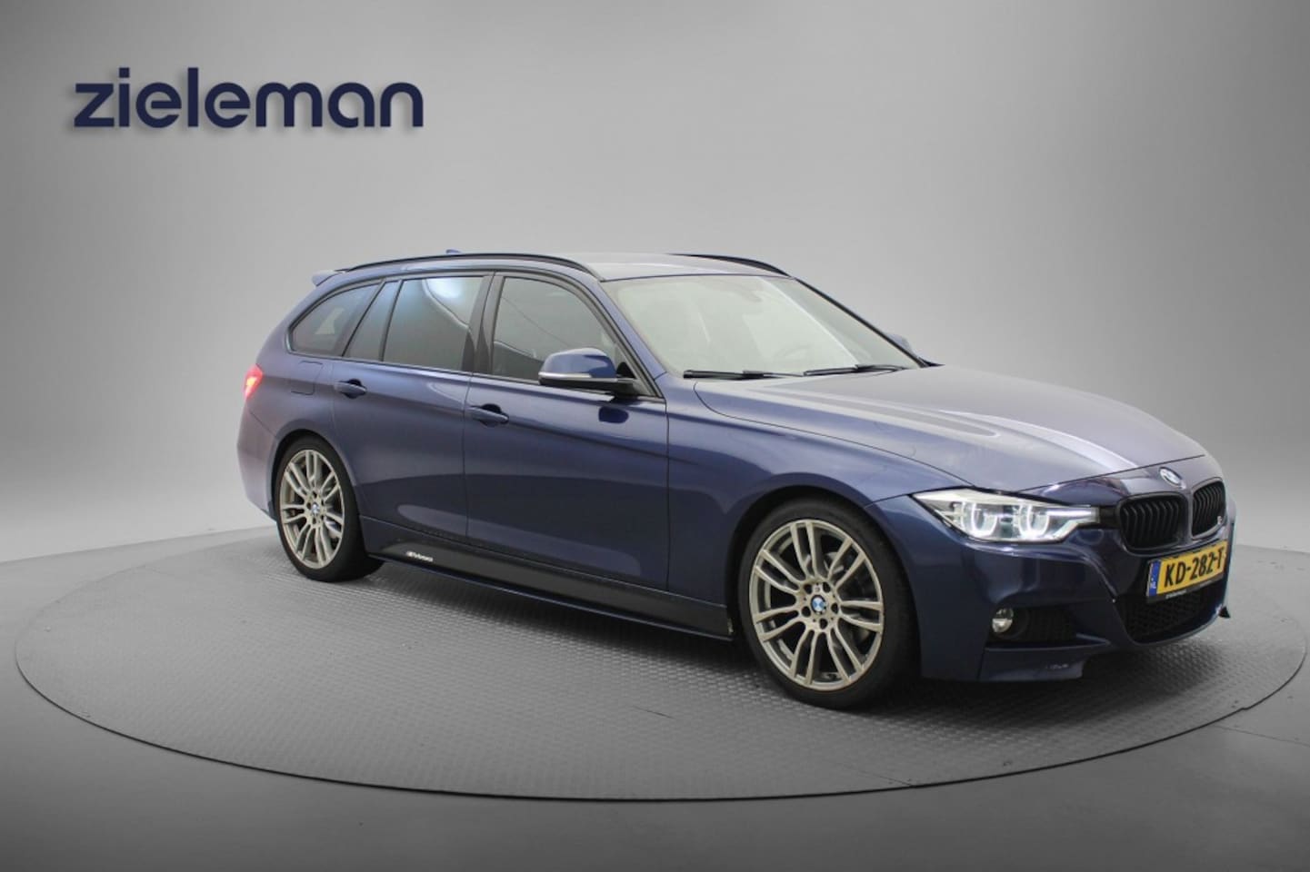 BMW 3-serie - 320d M-Sport High Executive Automaat - Navi, Leer, Clima, Cruise, Stoelverw. Trekhaak - AutoWereld.nl