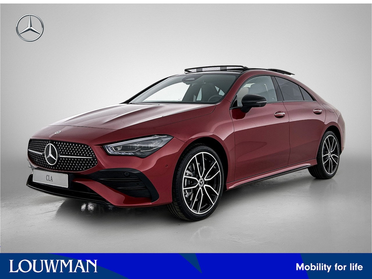 Mercedes-Benz CLA-Klasse - 250 e Business Solution AMG | AMG Line Plus pakket | Trekhaak | Panoramaschuifdak | Memory - AutoWereld.nl