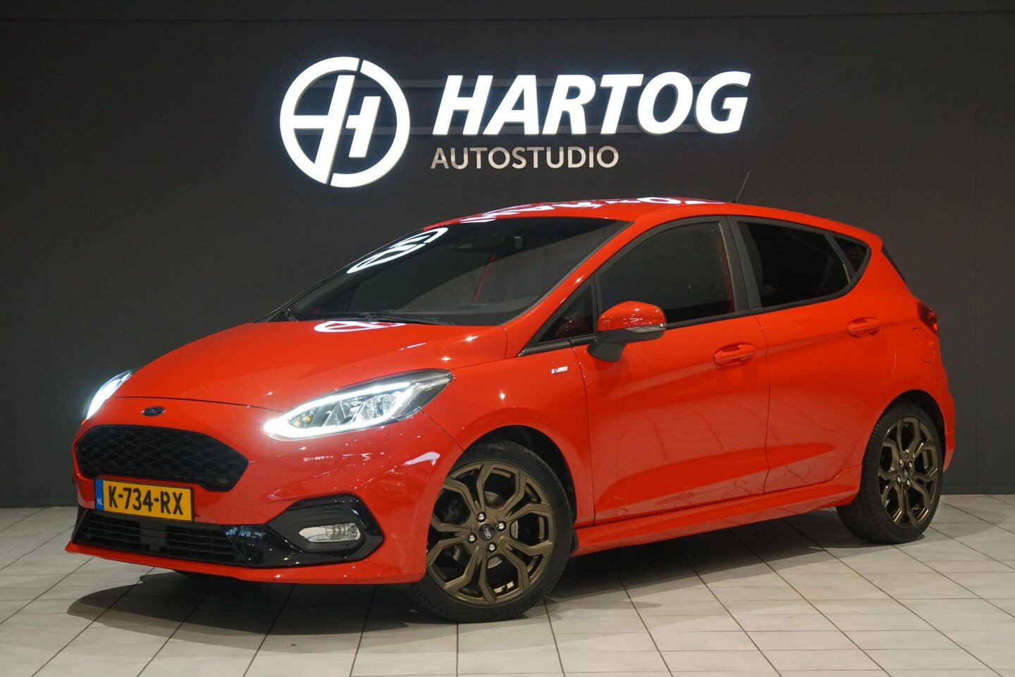 Ford Fiesta - 1.0 EcoBoost Hybrid ST-Line X 1.0 EcoBoost Hybrid ST-Line X - AutoWereld.nl