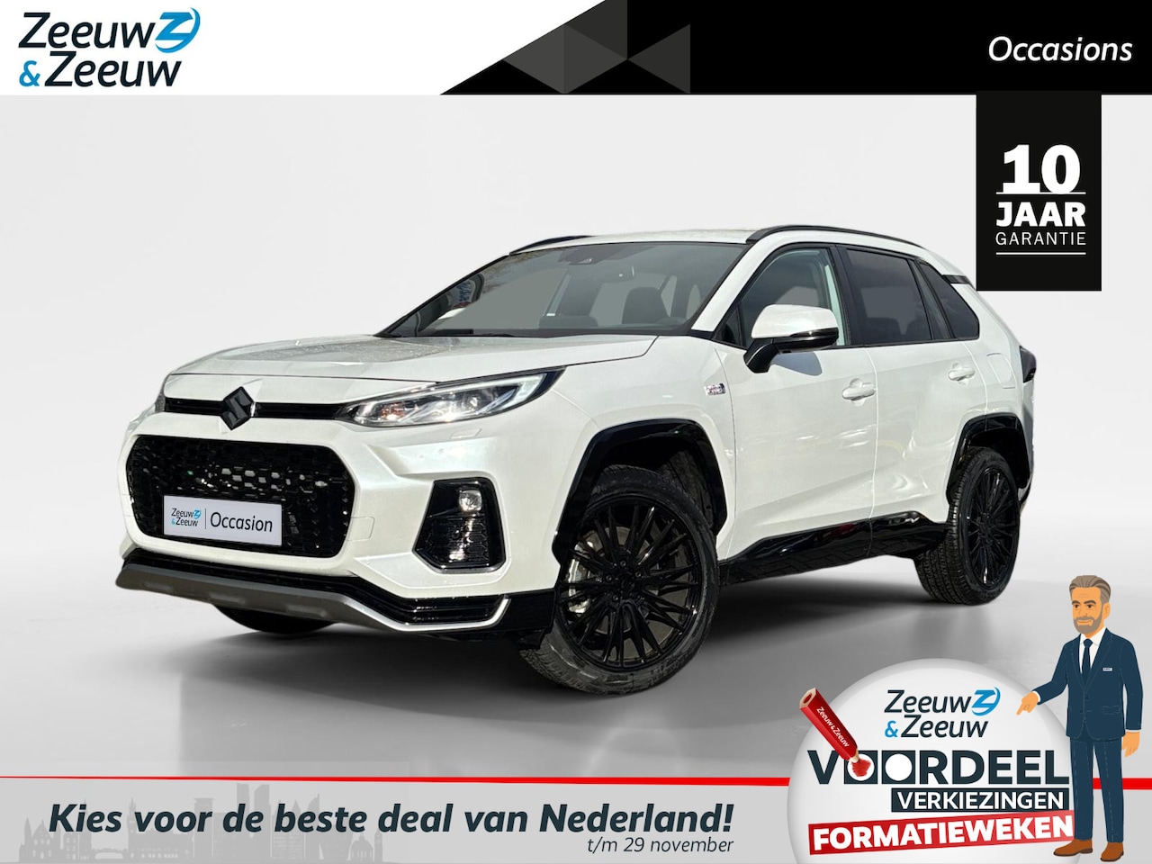 Suzuki Across - 2.5 Plug-in Hybrid Style | 20 inch | Black Pack | Navigatie | Carplay | 10jr* garantie! | - AutoWereld.nl