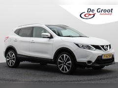 Nissan Qashqai - 1.2 N-Connecta Leer, 360° Camera, Panoramadak, Verwarmde Voorruit, Apple Carplay, 19''