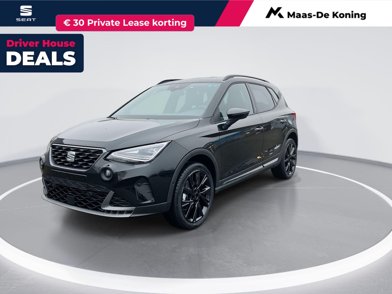SEAT Arona - FR Business Connect 1.0 70 kW / 95 pk EcoTSI SUV 5 Versnelling Hand | Black Pakket | Winte - AutoWereld.nl