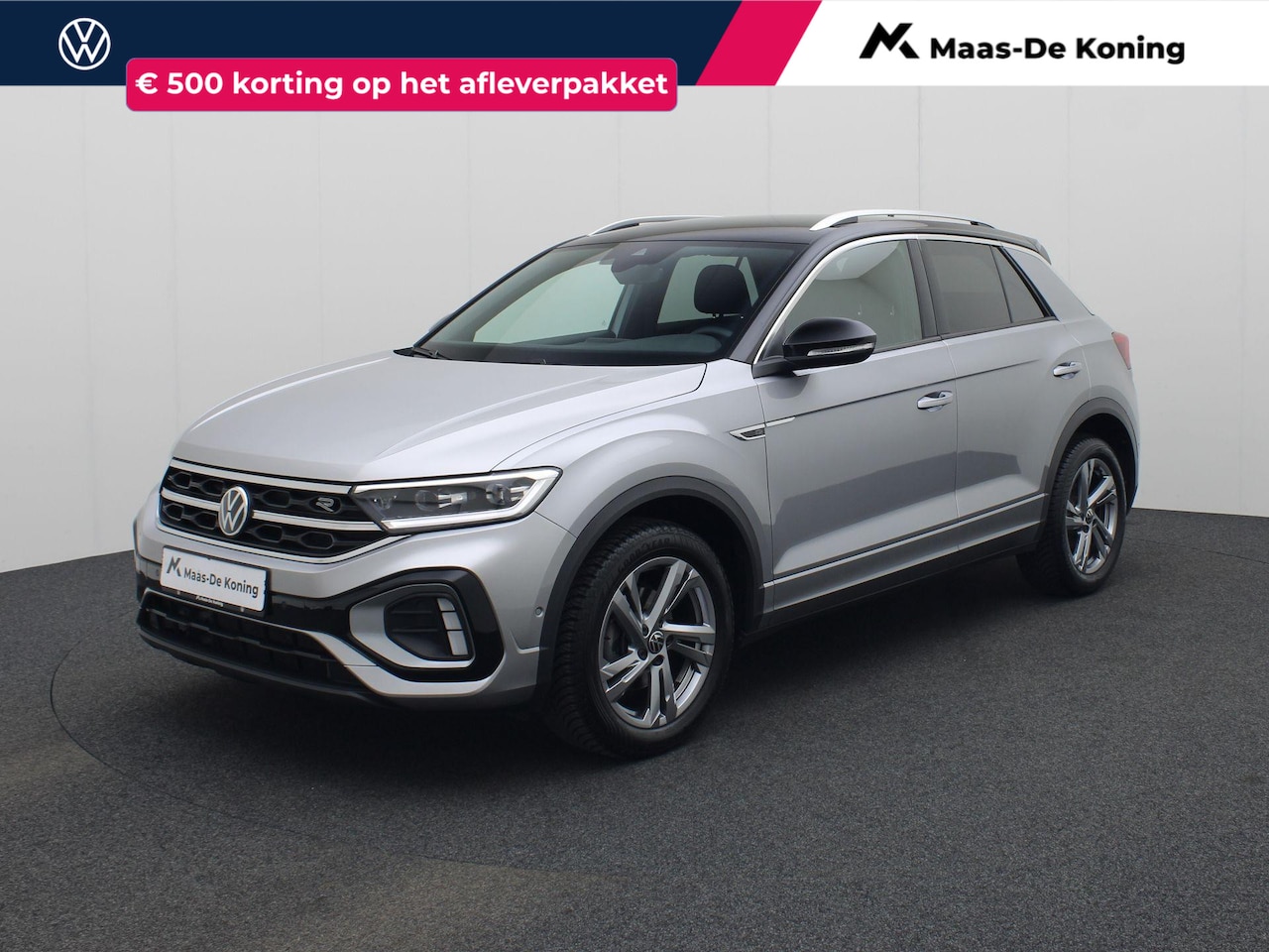 Volkswagen T-Roc - 1.5TSI/150PK R-Line DSG · Camera · Navigatie · Apple/Android Car Play · Trekhaak · Garant - AutoWereld.nl