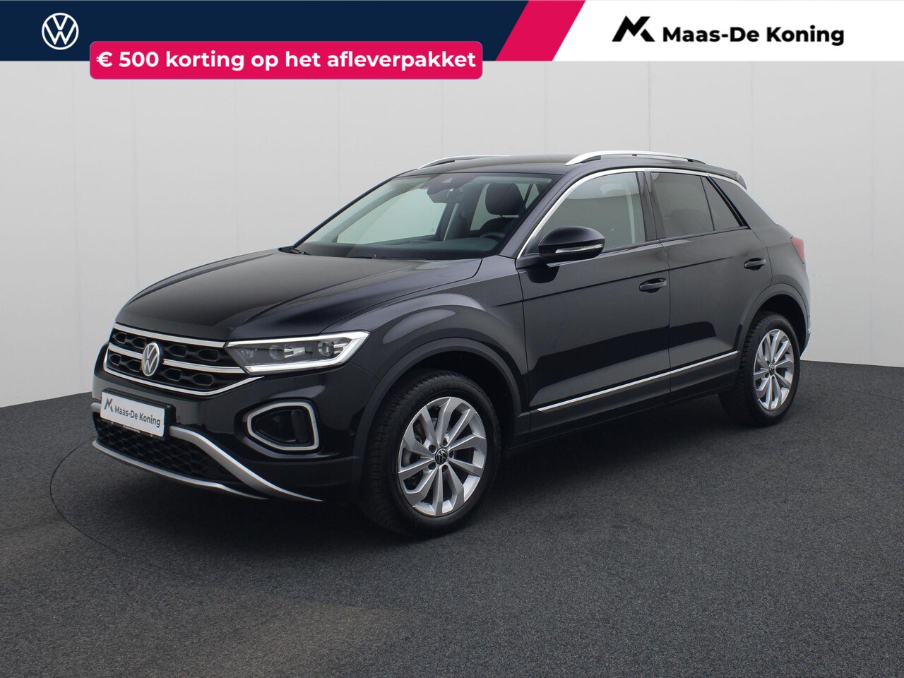 Volkswagen T-Roc - 1.5TSI/150PK Style DSG · Navigatie · Trekhaak · Apple/Android carplay · Clima · Stoelverwa - AutoWereld.nl
