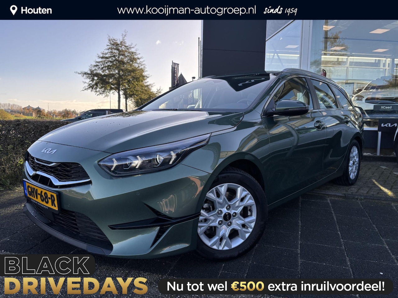 Kia Cee'd Sportswagon - Ceed 1.5 T-GDi DynamicLine | Afneembare Trekhaak | Unieke Kleur | Navigatie | Apple Carpla - AutoWereld.nl
