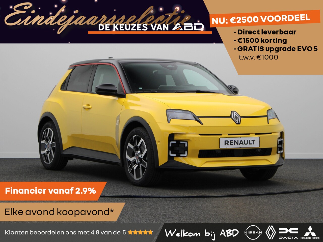 Renault 5 - Techno Comfort range | Achteruitrijcamera | ISOFIX-bevestigingssysteem voor kinderzitjes o - AutoWereld.nl