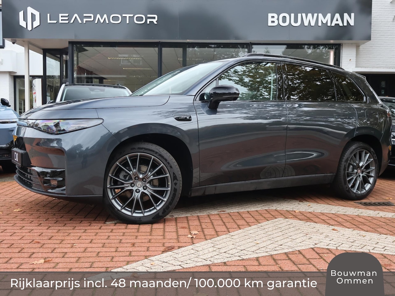 Leapmotor C10 - REEV Plug-in hybride 28,4 kWh 215PK Automaat Design NIEUW, Rijklaarprijs | Panoramadak | C - AutoWereld.nl