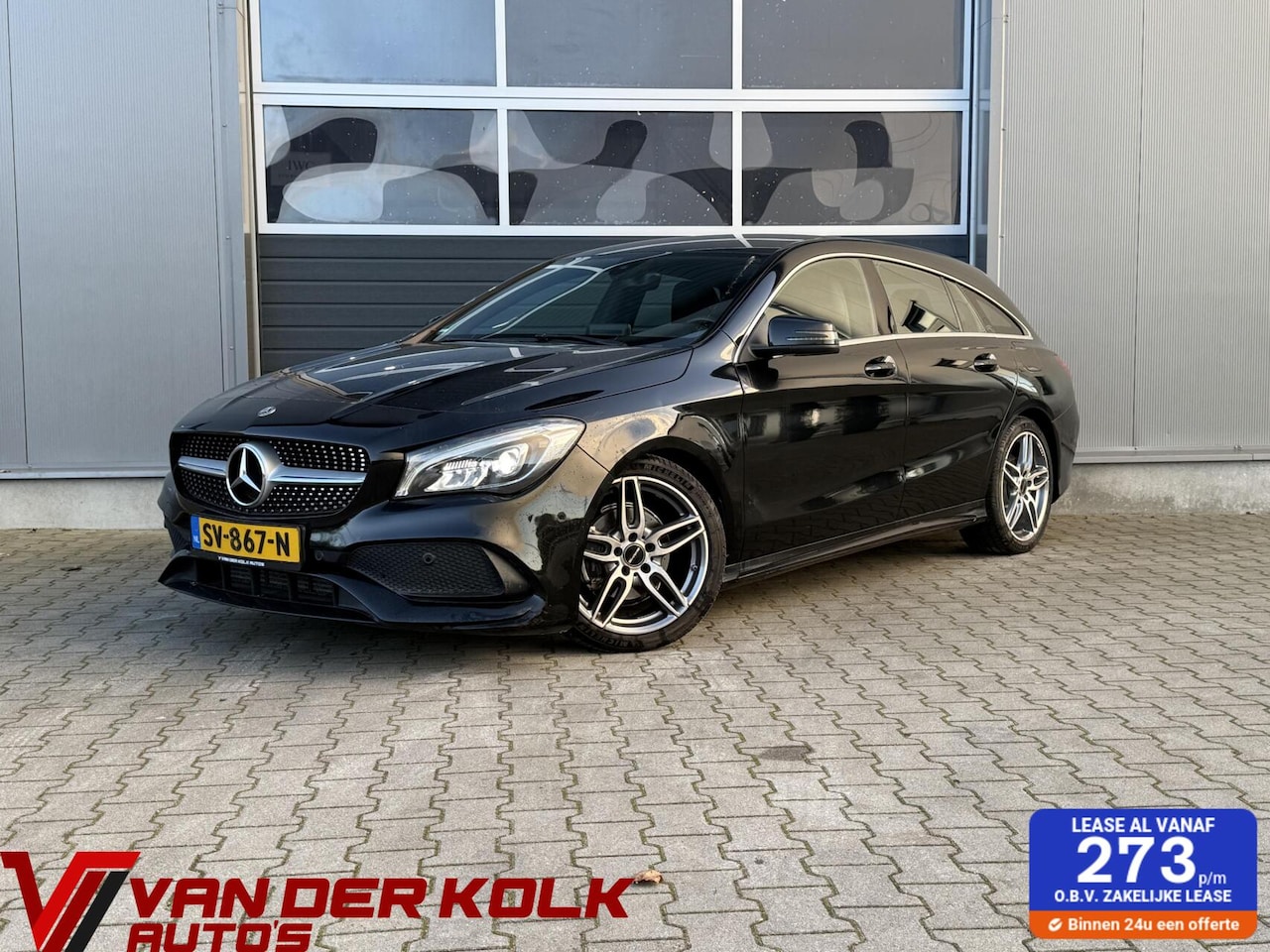 Mercedes-Benz CLA-klasse Shooting Brake - 180 AMG Pakket Alcantara/Leder Xenon CarPlay Camera Cruise - AutoWereld.nl