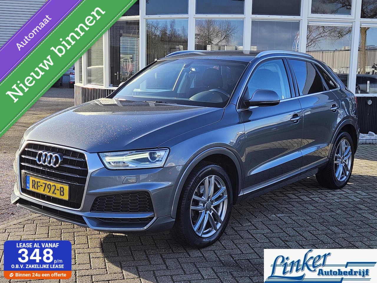 Audi Q3 - 1.4 TFSI CoD Adrenalinb S-LINE NL-AUTO ELEKTR KOFFER RIJKLAAR - AutoWereld.nl
