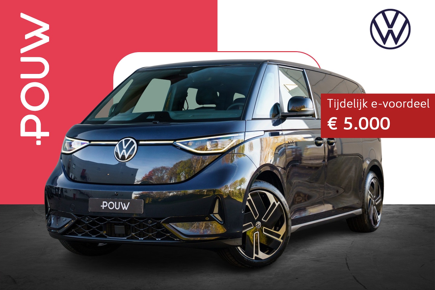 Volkswagen ID. Buzz - GTX 340pk 86kWh LWB 7p. | Panoramadak | Rondomzicht Camera - AutoWereld.nl