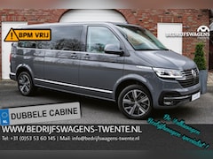 Volkswagen Transporter - 2.0 TDI 204PK DSG L2H1 DUB/CAB LED LEDER ACC Transporter 2.0 TDI L2H1 32 DC