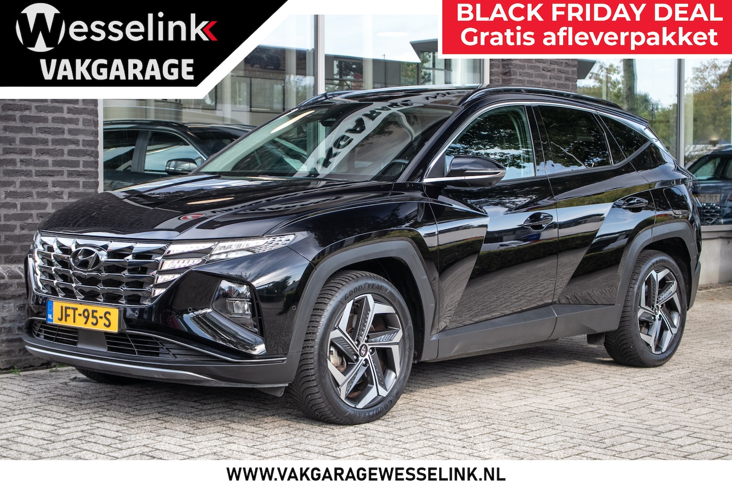 Hyundai Tucson - 1.6 T-GDI PHEV Premium Sky 4WD  - Schuif-k dak | Apple cp/Android auto - AutoWereld.nl