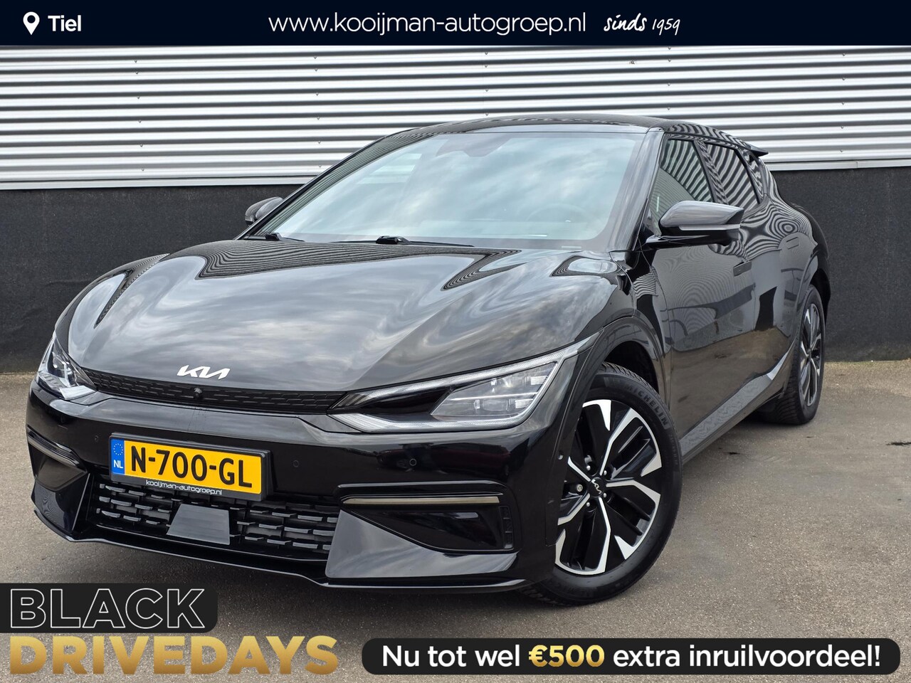 Kia EV6 - GT-Line 77.4 kWh Schuif/kanteldak, Stoelkoeling- & Stoelverwarming, LMV + All-season bande - AutoWereld.nl