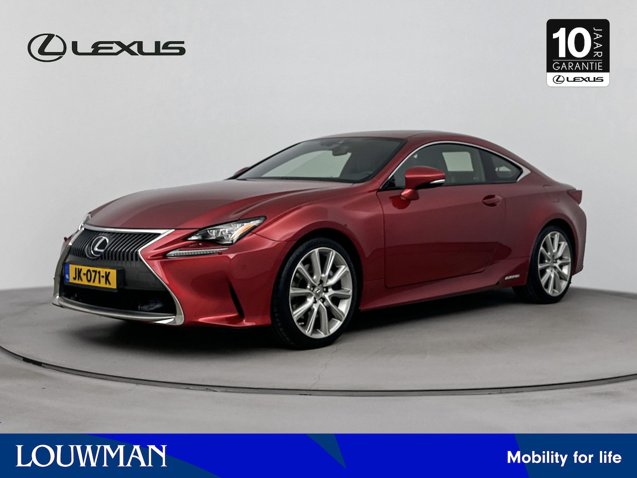 Lexus RC - 300h Luxury Line | Carplay | Schuif- Kanteldak | Stoelverwarming & Koeling | - AutoWereld.nl